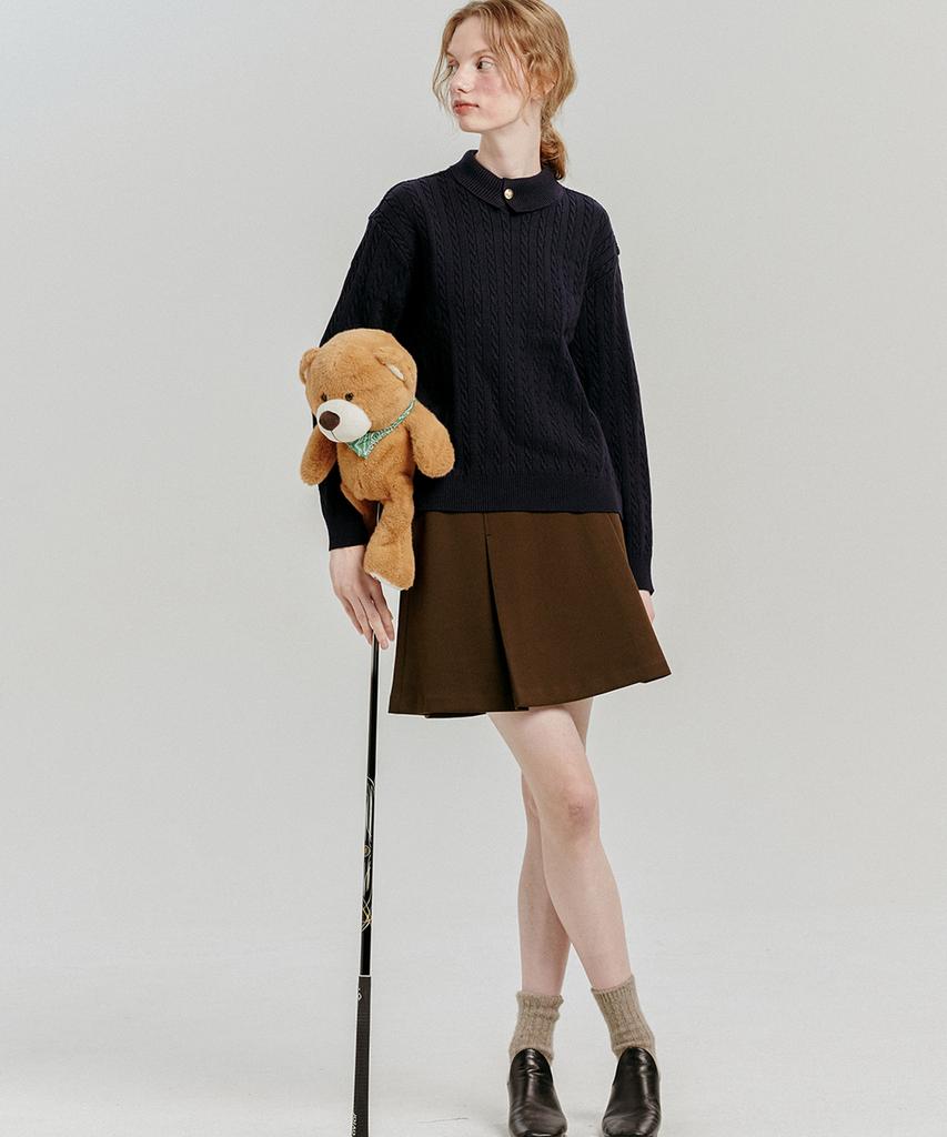 Le Sonnet Lily Skirt Brown