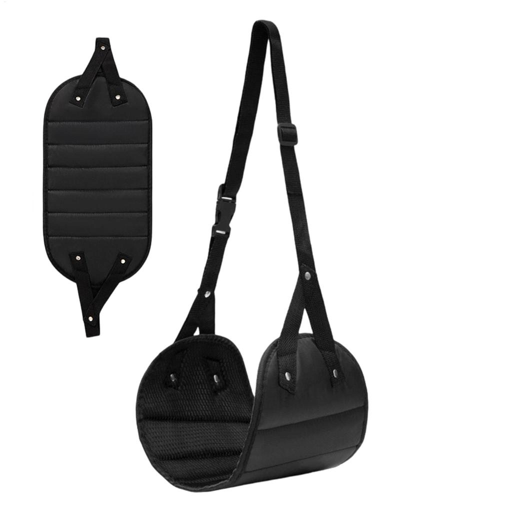 Car rear Seat Foot Rest auto Travel Rest Foot Mat Adjustable height car footrest Portable Auto Backseat Suspension Foot Hammock