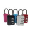 Zinc Alloy 4-Digit Anti-theft Password Padlock for Suitcase, Gym Locker, or Door Lock