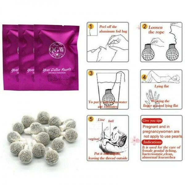 Çin Tıbbi Tampon Orijinal Yoni kadın Sağlığı Vajinal Tamponlar Temiz Nokta İnciler Rahim Şifa Fibroid Rahim Temiz Detoks