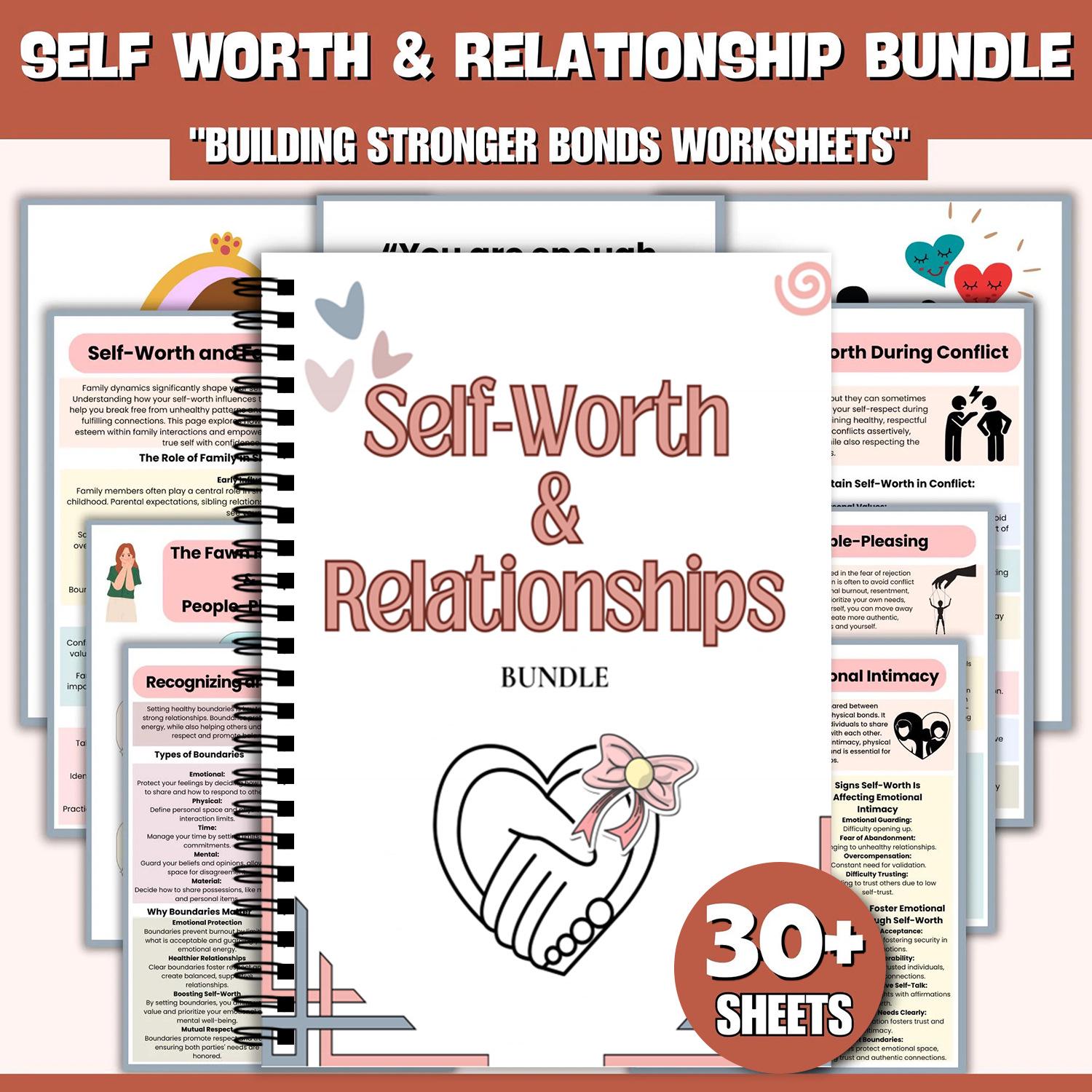 Global Self-Worth & Relationship Growth Journal Other