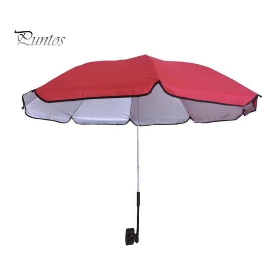 Chair Umbrella with Universal Clamp Adjustable UV Protection Waterproof Outdoor Camping Fishing Garden Backyard Patio Beach Chair Parasol