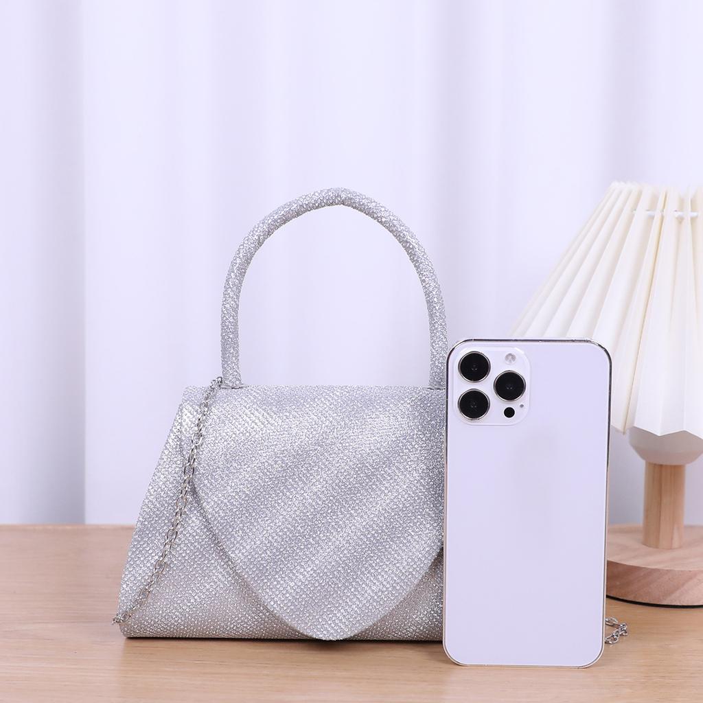 Rhinestone PU Tote Formal Evening Bag Lady Purse Elegant Wedding Party Clutches Female Cocktail Crossbody Shoulder Bag