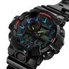Casio G-SHOCK Herren Resin 200M Wasserdicht Analog Stoßfest Quarz Uhr GA-700RGB-1A