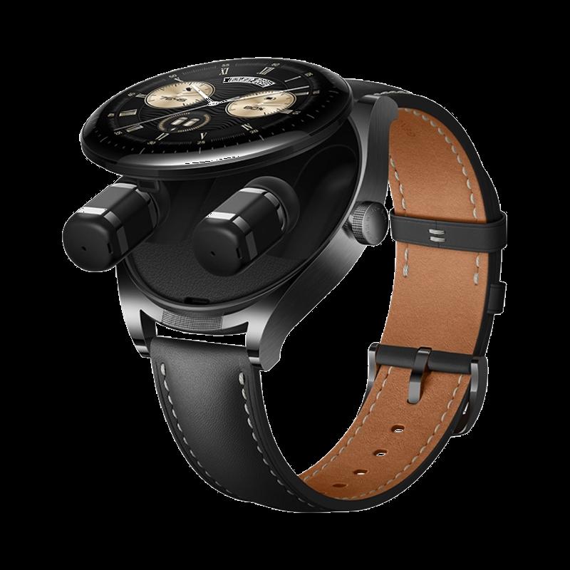 Huawei WATCH Buds Smartwatch with Integrated Earbuds (CN version) Leather Strap