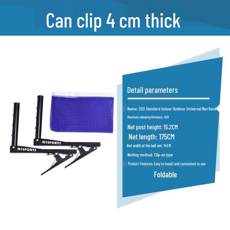 Portable Table Tennis Net and Stand