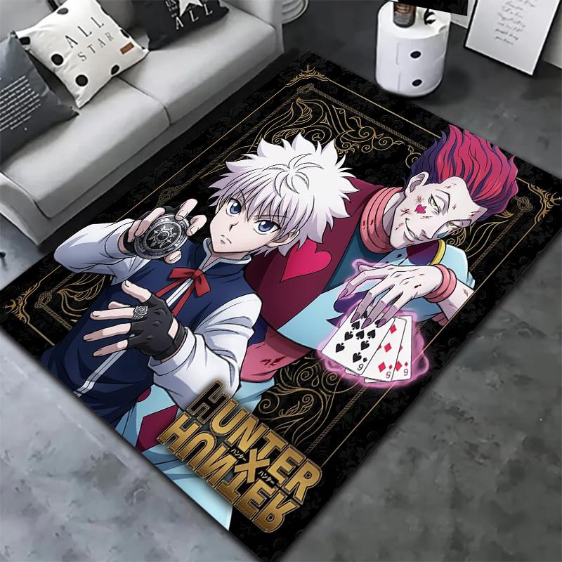 Hunter X Hunter Carpet Rug For Living Room Bedroom Home Sofa Decoration Kids Play Nonslip Floor Mat