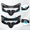 YipuVR Face Cushion PU Soft Pad Compatible with Q3S, Breathable Face Interface Mount, Sweatproof, Cool Ice Silk Eye Mask, Sunshade Nose Pads, and