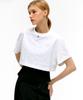 Mongdol Double Layered Short Sleeve T-Shirt White Mdts051White