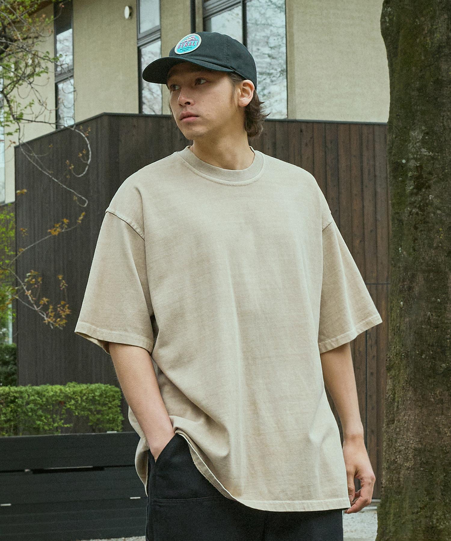 Minimal Project Robust Heavy Overfit Pigment Short Sleeve T-Shirt Mst153 [Beige] Beige/L