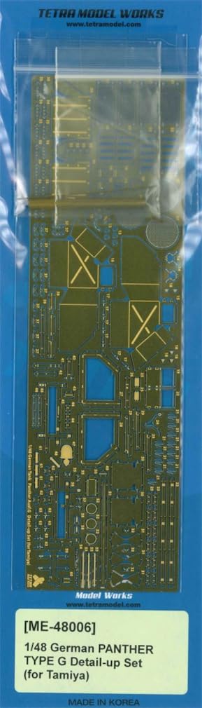 

Tetra Model Серия ME Немецкий танк Panther G Т Пластиковые детали модели ME4806 1/48 (для компании)
