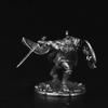 Paintable Metal Spartan Warrior Figure Ancient Greek Soldier Miniature Tabletop Game Chess Piece Car Decor Collectible Toy