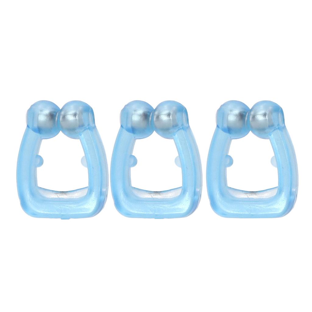 6pcs Mini Magnetic Snore Clip Unisex Portable Soft Silicone Magnetic Snore Clip for Women Men