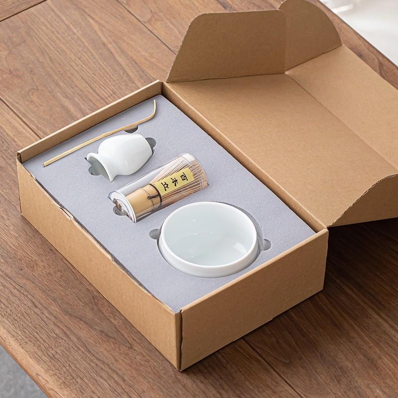 Matcha Bowl Whisk Set Tool Bamboo Brush Household Baking Tea Tools Japanese Matcha Tea Ceremony Premium Kit