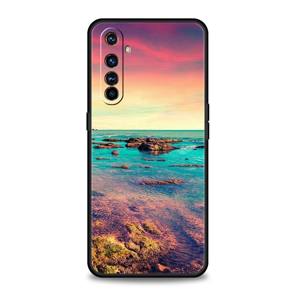 

Море, синий, небо, пляж для Realme GT Neo 2 3 3T чехол для телефона Realme 11 10 9 8 5G 7 6 GT2 Pro Plus C21 C11 C25 C35 силиконовый чехол Realme 7 Pro