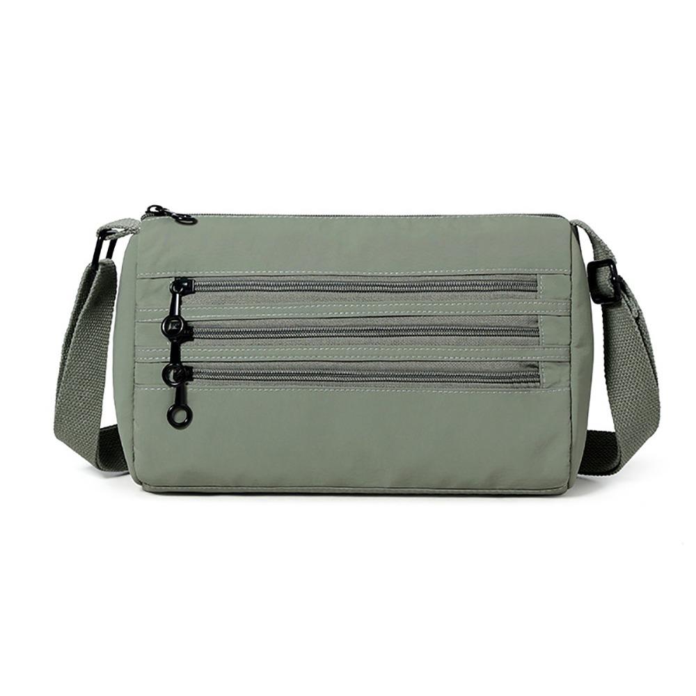 Fashion Multicolor Shoulder Bag Nylon Waterproof Crossbody Bag Large Capacity Multi-functional Single-Shoulder Bags Unsex
