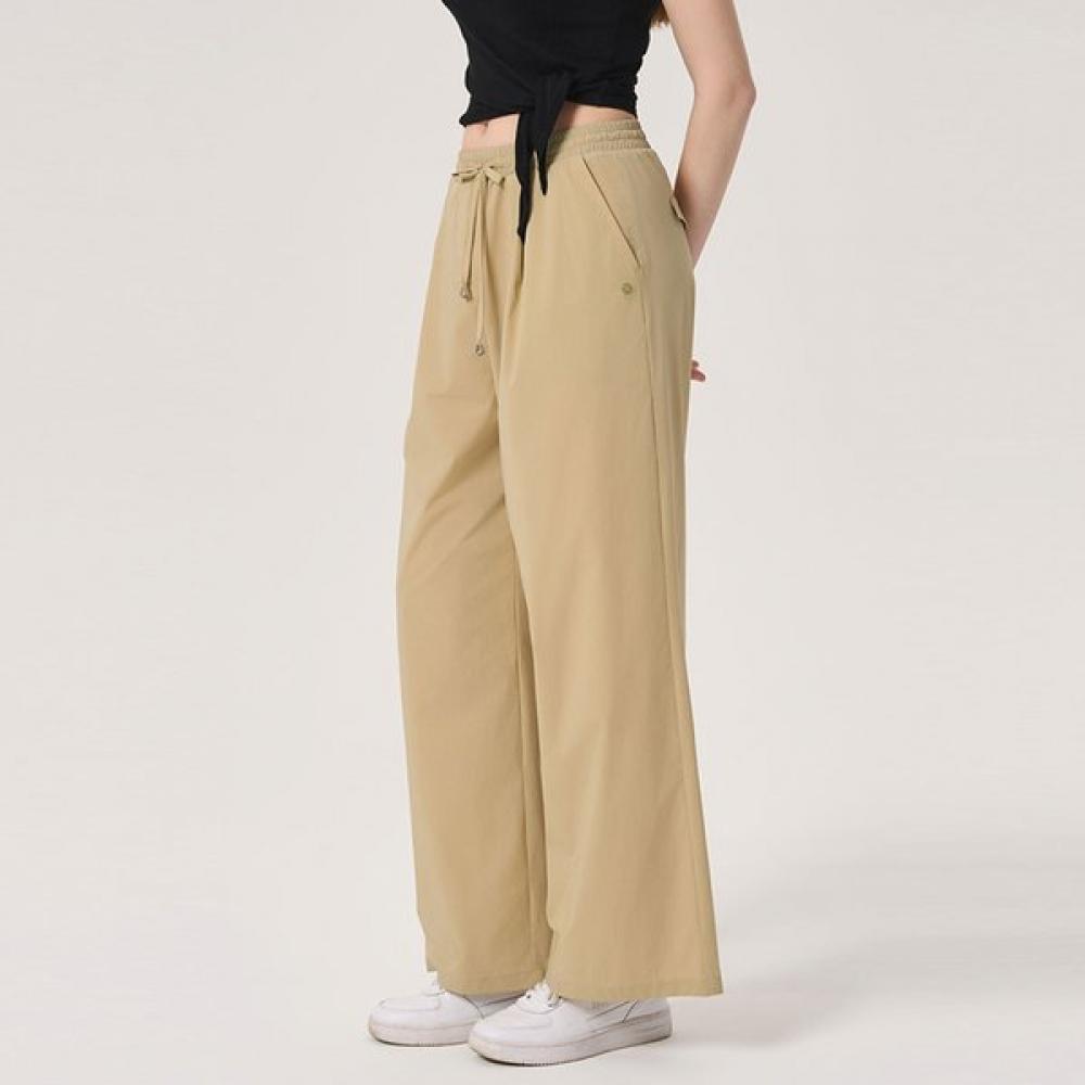 Huit Lightweight Wide Fit Banding Pants Htwpn5j08t