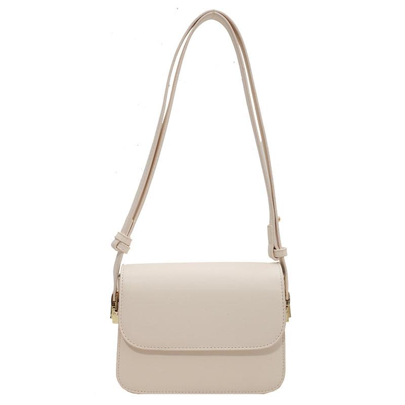 Fashion Small Square Bag Women's New Solid Color Versatile Messenger Bag Shoulder Bag