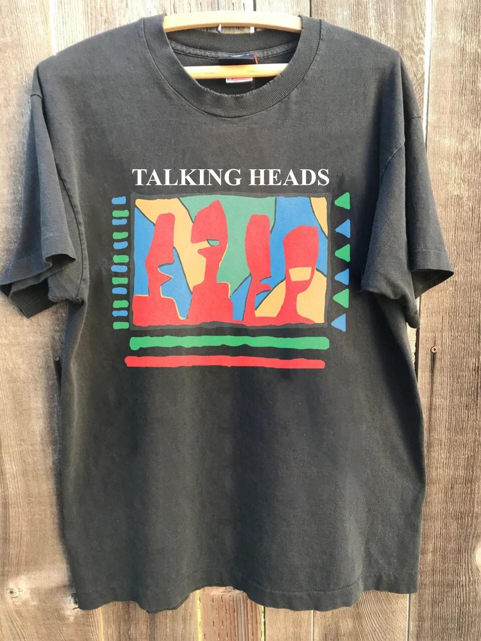 Talking Heads Band 90s Rare Short sleeve T shirt Unisex AN50392 S