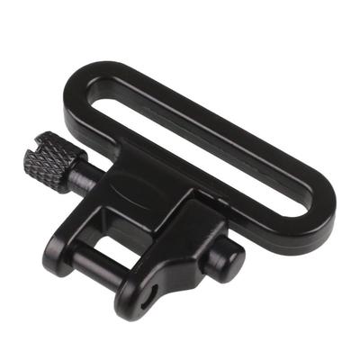 Sling pentru pușcă din aliaj de aluminiu, pivotantă, rezistentă, 300 lb, curea tactică cu detașare rapidă cataramă