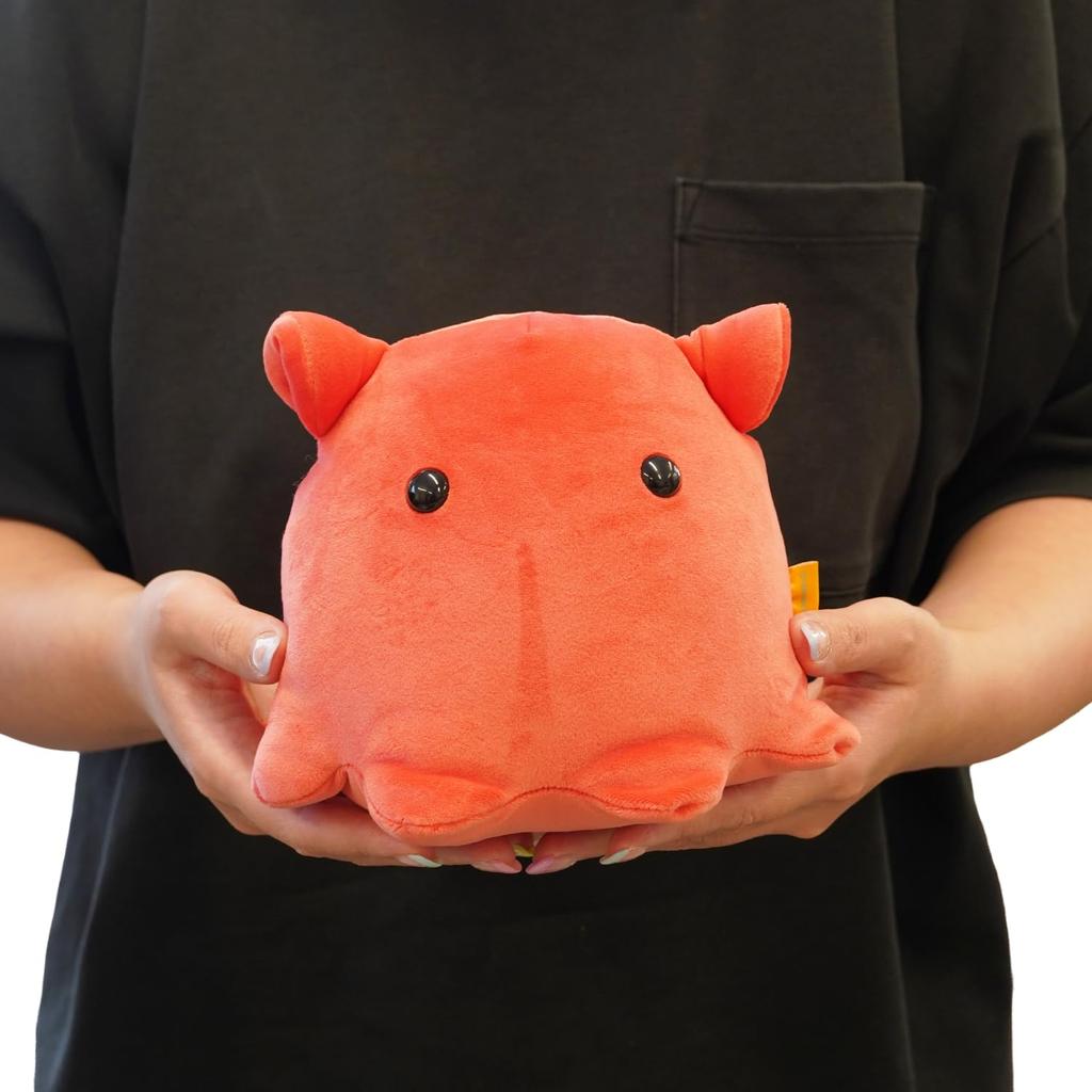 Punyumen Octopus Plush Toy, 16cm, Cute Marine Life Item, Soft To the Touch, Perfect for Christmas or Birthday Gifts (Red)