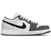 Jordan Air Jordan 1 Low Top Vintage Unisex Gray 553558-152(Team845-Box)