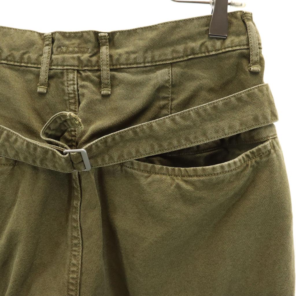 KAPITAL Made In Japan Saruel Work Pants 1 Olive Cinchback Men's Used