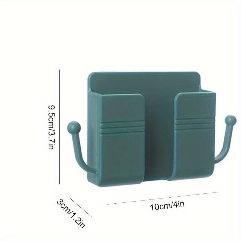

All-in-One Adhesive Organizer - Waterproof Phone & Remote Holder with Hooks for Every Room