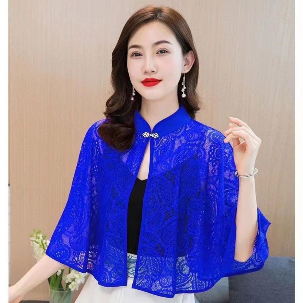 Protection Cervical Spine Spring Summer Shawl Lace Evening Prom Cape False Collar  Women Lady Girl