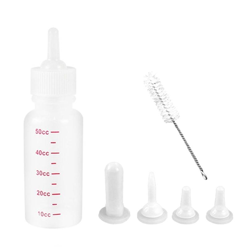 

Pet Nursing Bottle Kits Nursing for Puppies, Rabbits, Small Animal Squirrel- 1