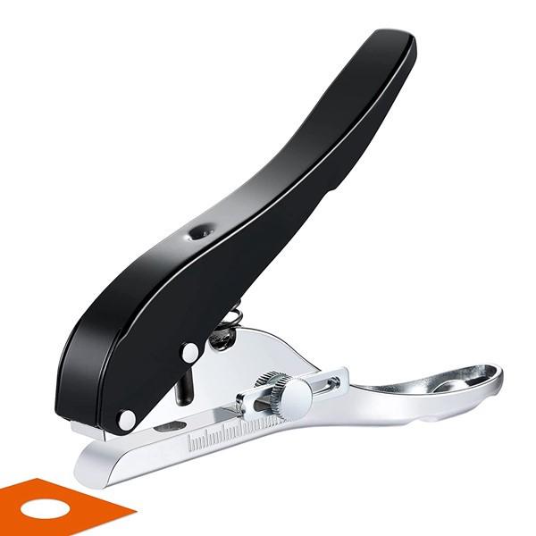 Edge Banding and Cap Puncher for Wood, Paper, and PVC - Single Round Hole, Flat, and Angled Puncher