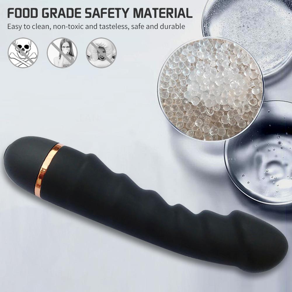 20 Modes Vibrator Soft Silicone Dildo Realistic Penis Strong Motor G-spot Clitoral Stimulator Female Masturbator Adult Sex Toys