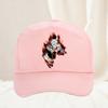 Angry Wolf Cartoon  Baseball Cap Women Vintage Adjustable Dad Hat Funny Trucker Hat Summer Caps Gift for Me