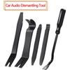 5-teiliges Werkzeugset zur Demontage von Autotürverkleidungen, Audio-Video-Armaturenbrett-Clip-Installationswerkzeug, Hebelwerkzeug, Navigations-Demontageset, Automobil-Nagelzieher