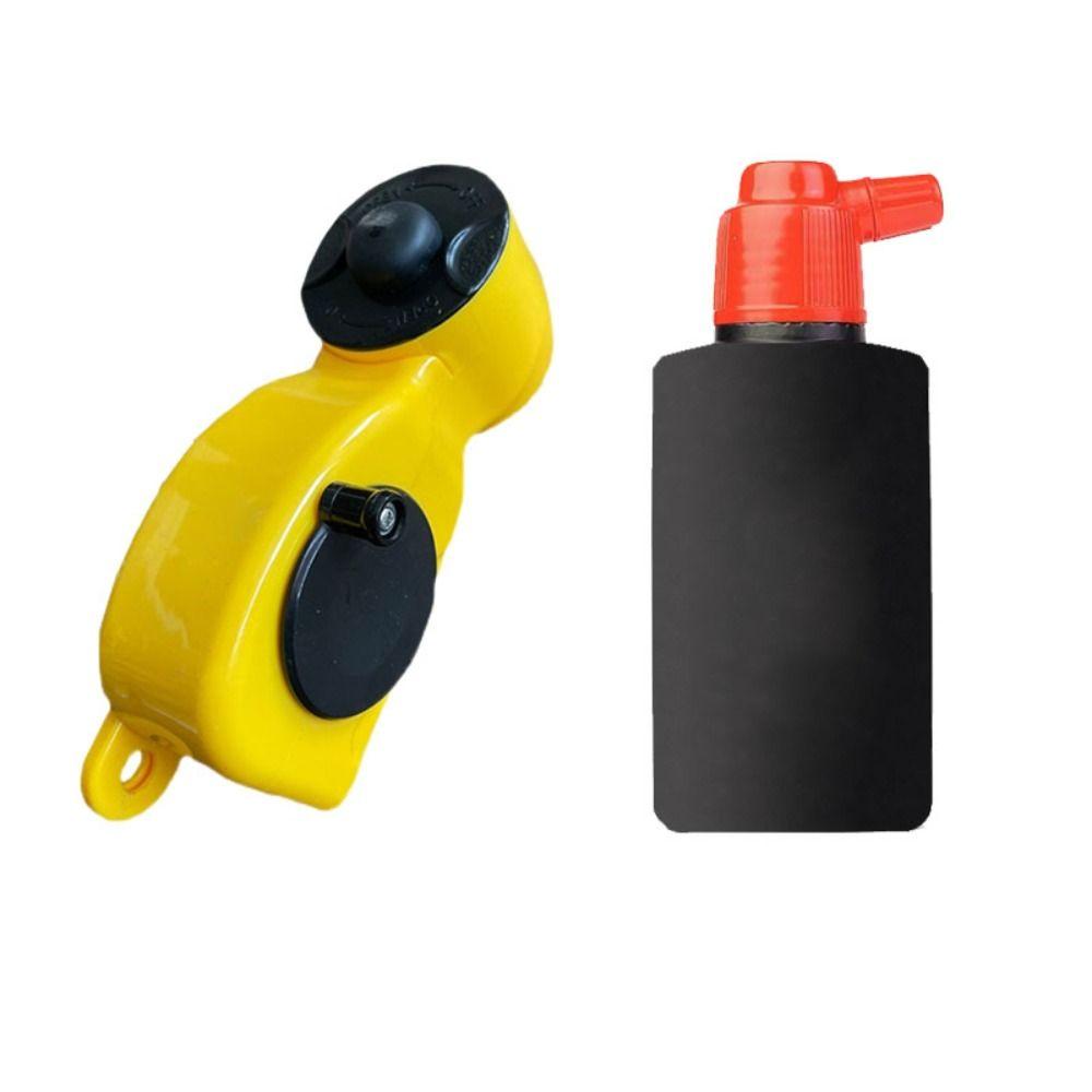 Self-winding Reel Manual Ink Marker Chalk Lines Scriber Ink Fountain Woodworking Tool Woodworking