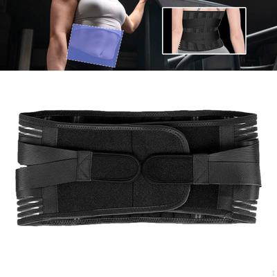 Back Support Belt Breathable Brace Ergonomic for Men and Women Waist Lumbar Outdoor