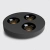 Fashionable ultra-thin 3.5CM surface mounted anti glare full spectrum COB tube lamp, home living room hallway, no opening
