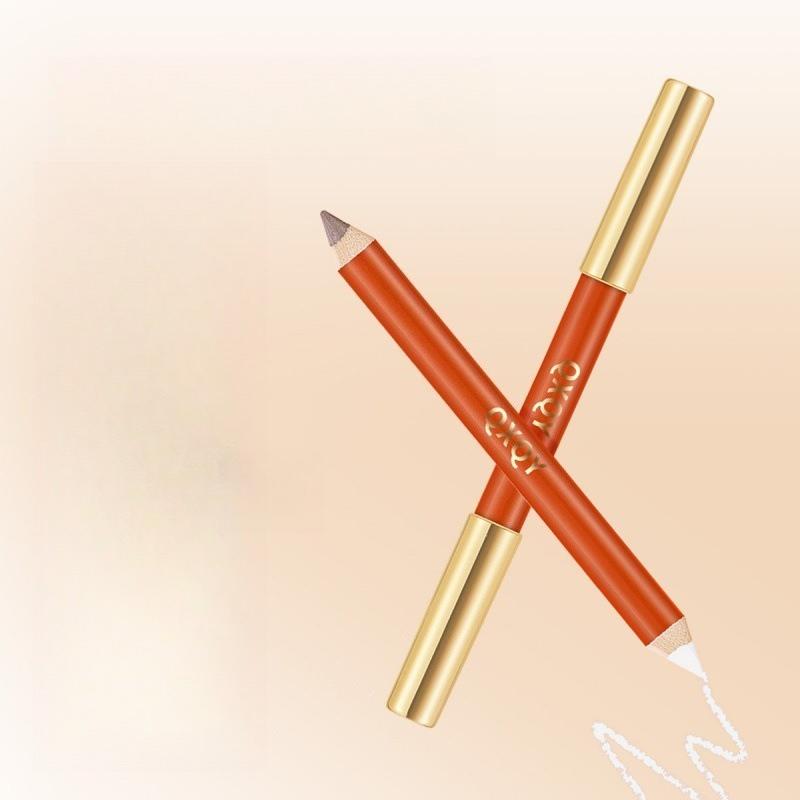 Three-dimensional Fine Double-headed Grooming Pen Highlight Brightening Modification Nose Shadow Shadow Integrated Grooming and Makeup Highlight Pen