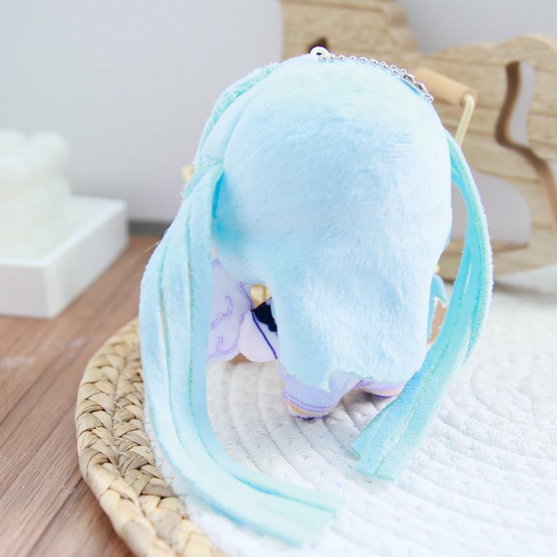 10cm Sunday Robin Plushie Toys Honkai Star Rail Sunday Plush Doll Keychain Decorative Pendant Collection Birthday Gift Companion