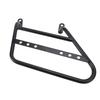 Motorcycle Side Mount Saddlebag Support Bracket 12mm Iron Matte Black Stylish Look Storage Bag Frame Bracket Holder