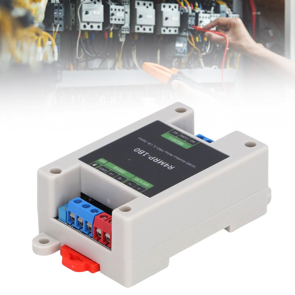Industrial Relay, 485 Relay Multi-  Relay OptoCoupler Relay Isolation Relay Module with ABS Enclosure for Industrial Automation