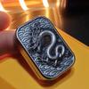 Infinite Position Mechanical Slider Metal Fidget Magnetic Push Card Plate Paragraph Haptic Coin Edc Sensory Stress Relief Toy