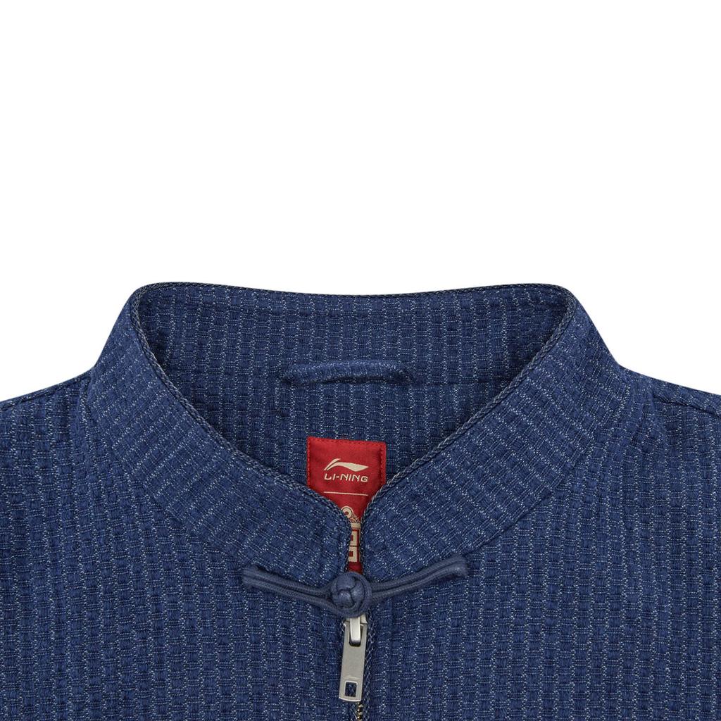 Li Ning Sports Lifestyle Series Stand Collar Logo Embroidered Jacket Men jackets AFDW145-2
