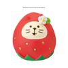 Japanese Style Cat & Strawberry Chocolate Resin Ornaments - DIY Blind Box Gift Accessories