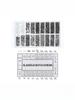 18-in-1 Glasses Repair Screw Kit | Precision Nose Pads, Spacer Caps & Frameless Screws For Eyeglass Adjustments & Maint