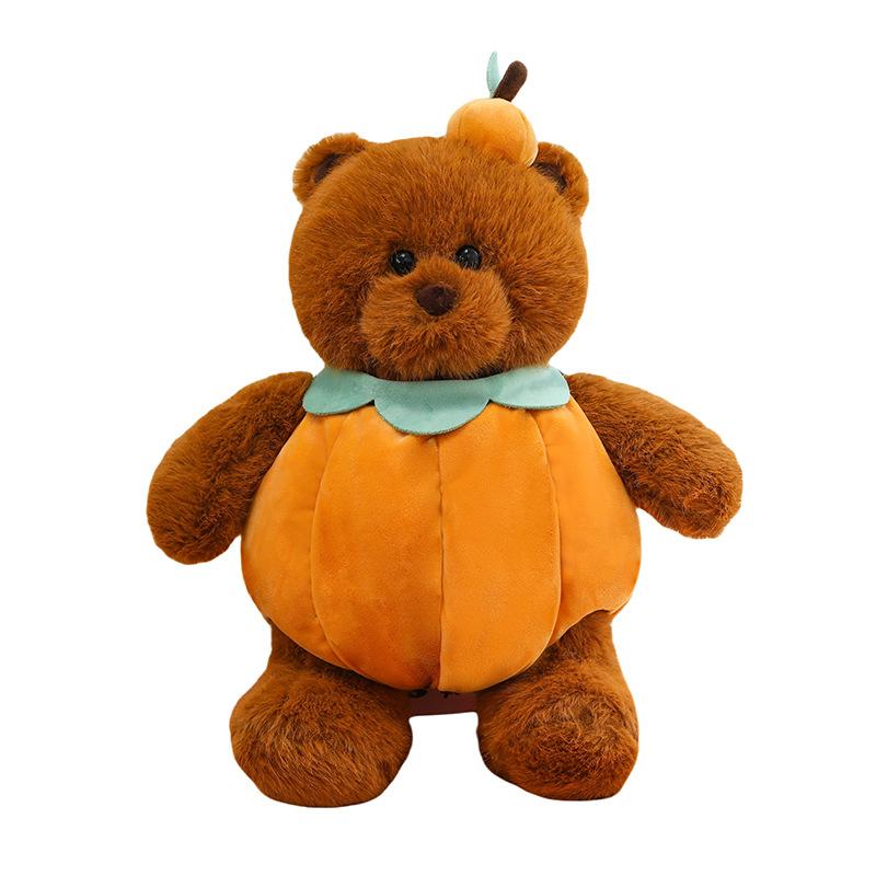 New Cute Coconut Baby Elephant Fruit Transformed Into Doll Plush Baby Bear Comforting Toy Sitting Doll
