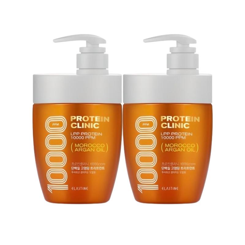 Elastine Protein Clinic 10000 Hair Treatment 700ml | Protein & Amino Acid Nourishing Conditioner | Damage Care K-Beauty Hair Mask