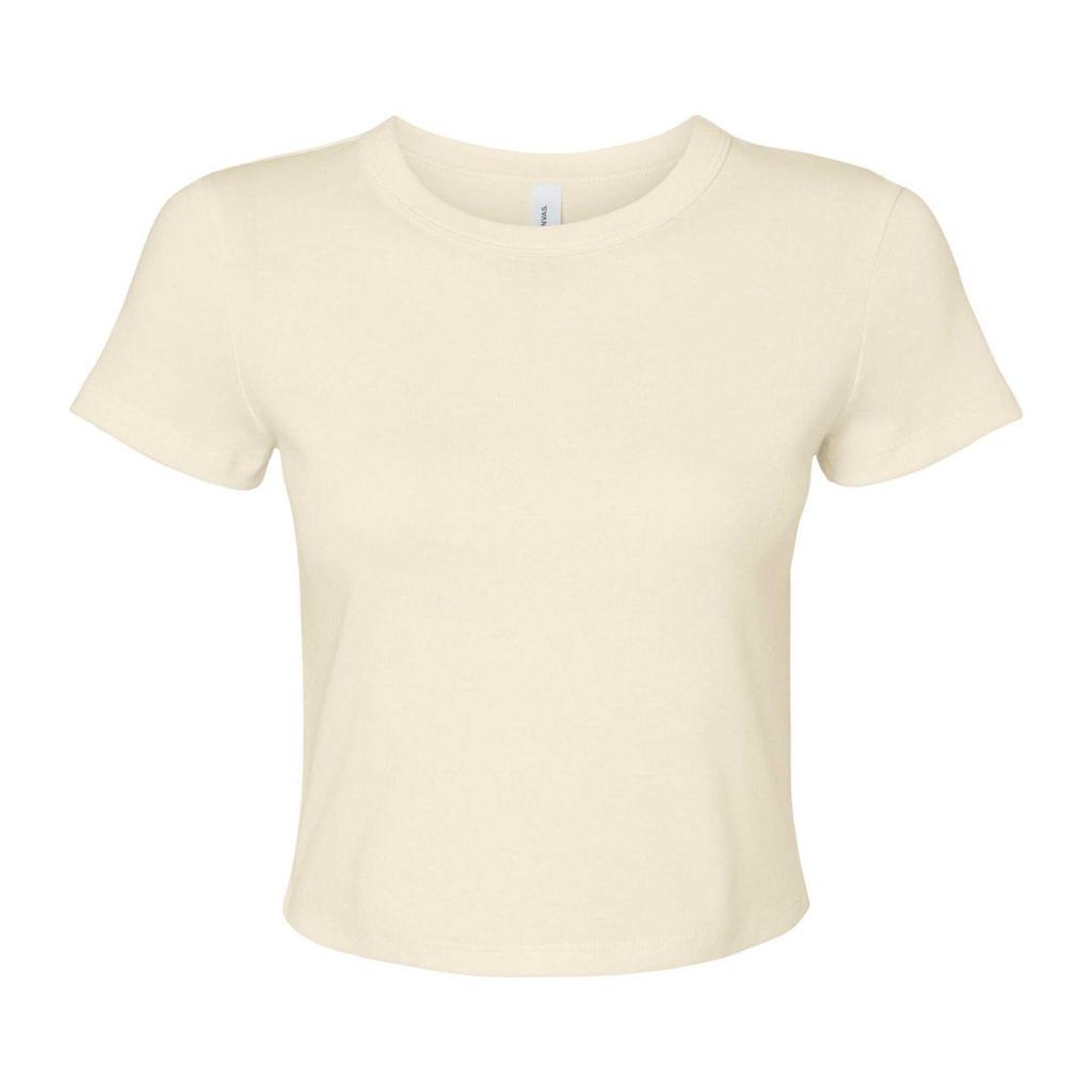 Bella + Canvas Womens/Ladies Baby Micro-Rib T-Shirt