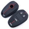 3 Button Silicone Car Key Case Cover For Alfa Romeo Stelvio Giulia   Remote Fob Shell Skin Key Protector Accessories