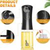 Oil Sprayer For Cooking 160ml Electric Vegetable Oil Sprayer Heat-resistant Leak-proof Kitchen Dispenser Gadgets Accessories For